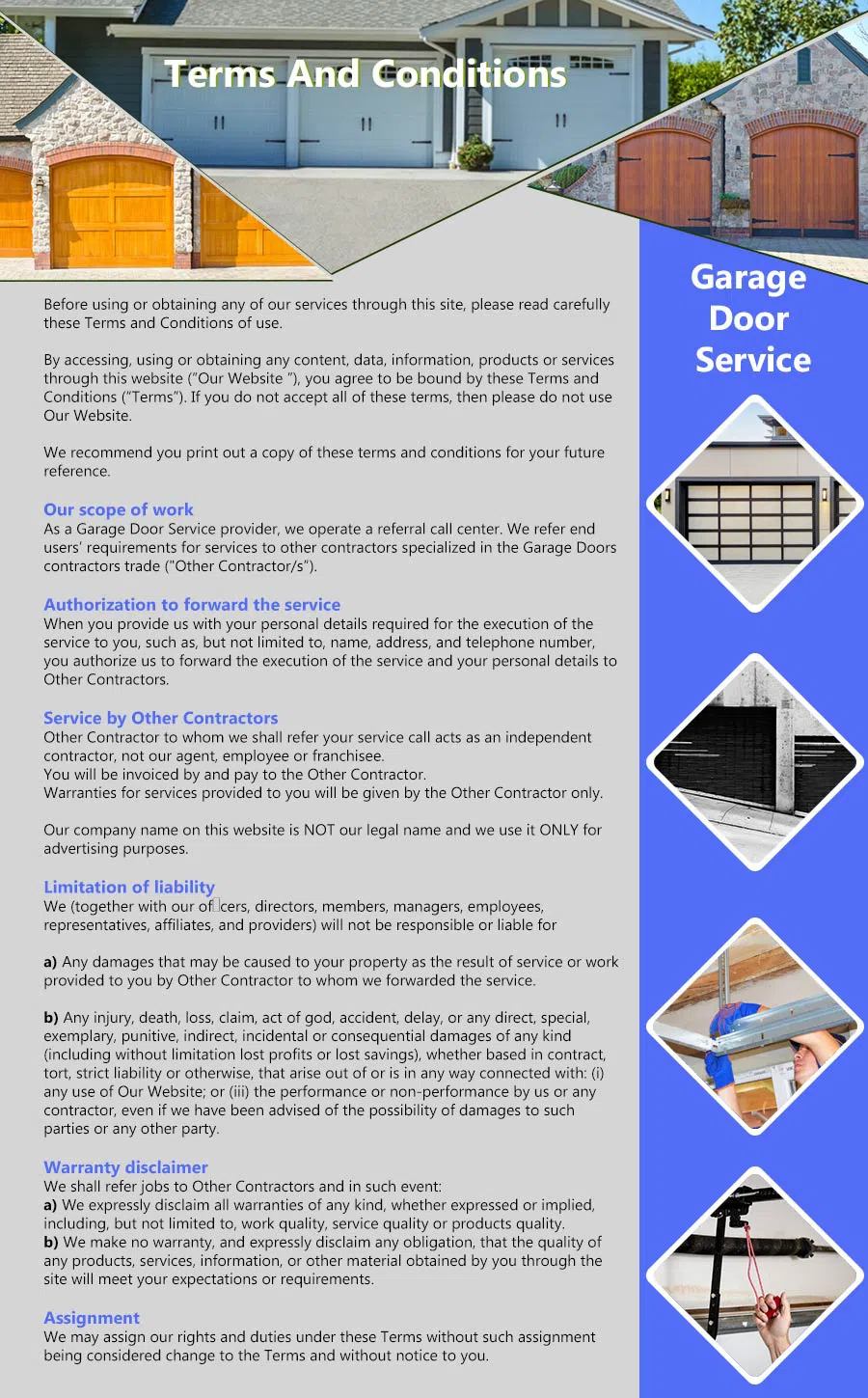 Metro Garage Door Service Canoga Park, CA 818-696-0016